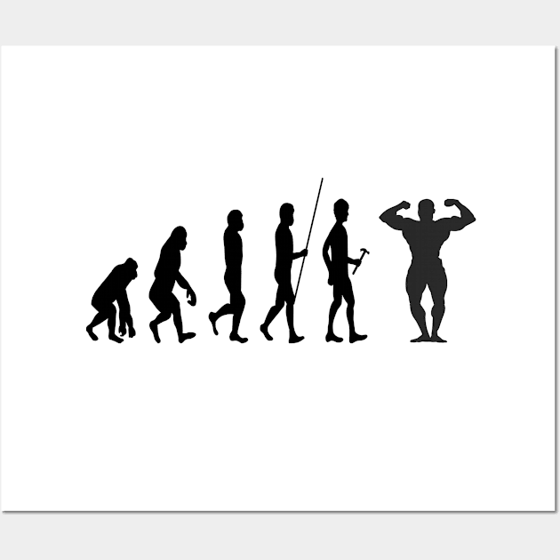 Weight Lifting Clothes for Men Wall Art by Vine Time T shirts